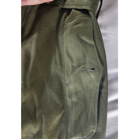 US Army Vietnam Long Overcoat Green Wool Liner Small 8405-261-6502 3rd Infantry - Picture 10 of 16